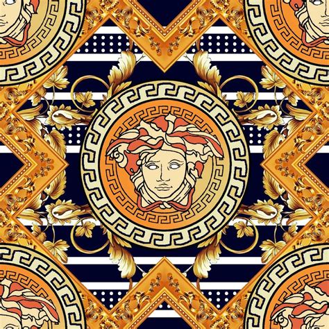 royal blue Versace wallpaper